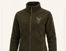 Veste Polaire Zippée — Chasse Femme