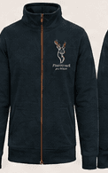 Sweat Zip Traqueur — Marine profond